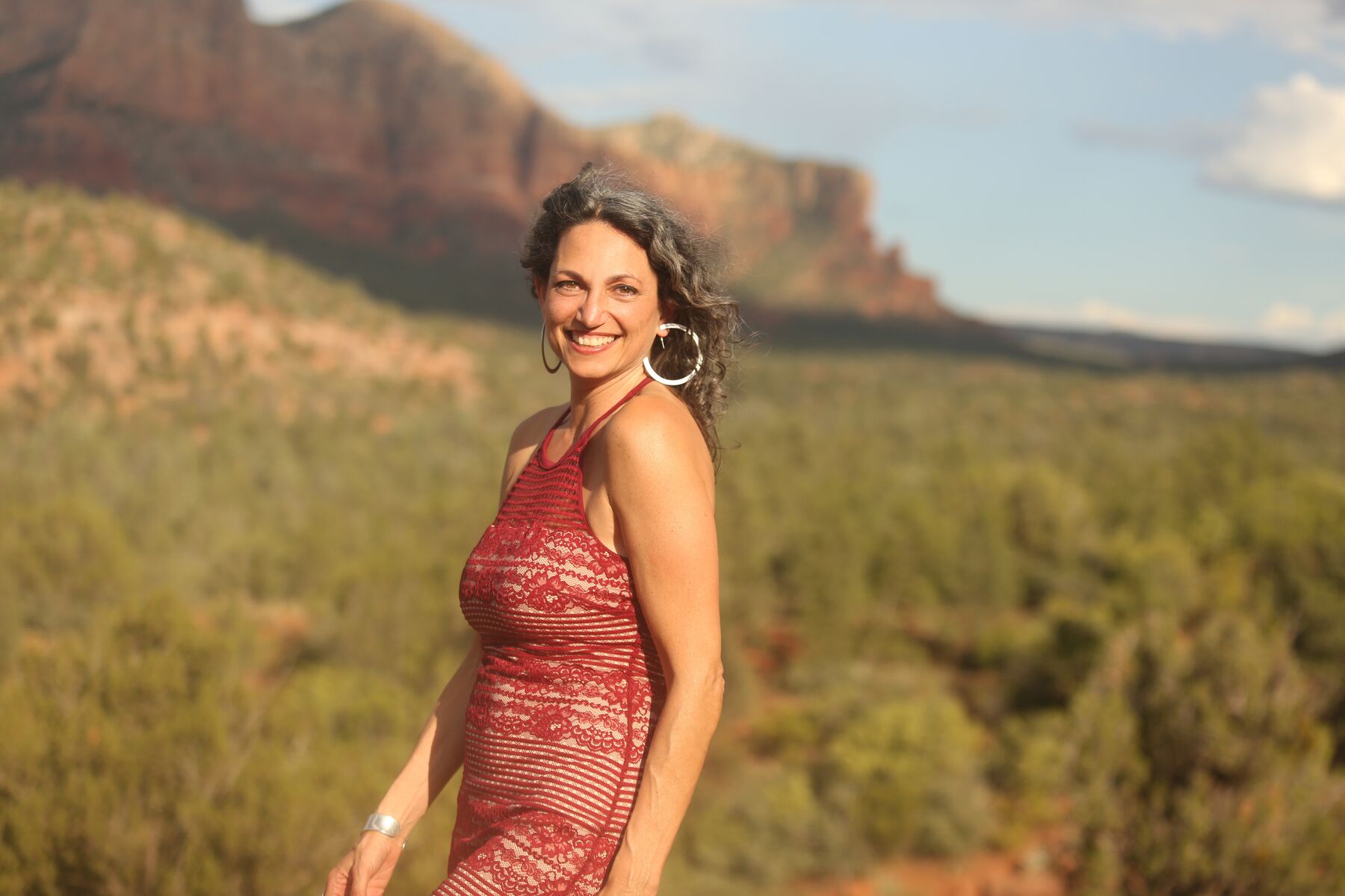 Alaina Schwartz in Sedona